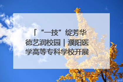 “一技”绽芳华 德艺润校园｜濮阳医学高等专科学校开展丰富多彩的职业教育活动周主题活动