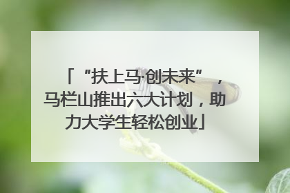 “扶上马·创未来”，马栏山推出六大计划，助力大学生轻松创业