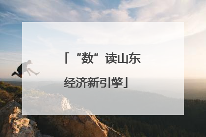 “数”读山东经济新引擎
