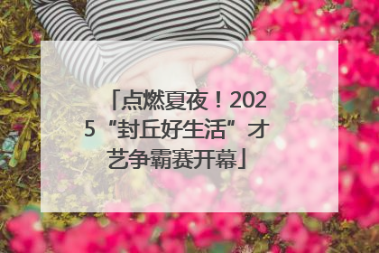 点燃夏夜！2025“封丘好生活”才艺争霸赛开幕