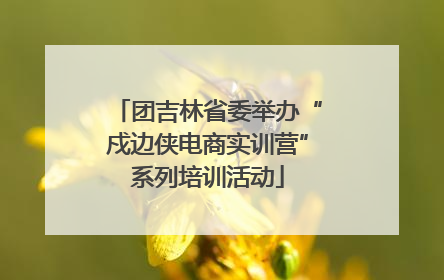 团吉林省委举办“戍边侠电商实训营”系列培训活动