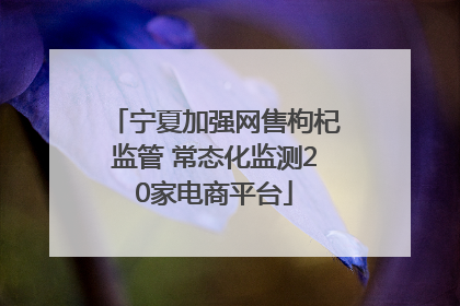 宁夏加强网售枸杞监管 常态化监测20家电商平台