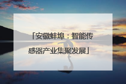 安徽蚌埠：智能传感器产业集聚发展