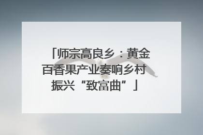 师宗高良乡：黄金百香果产业奏响乡村振兴“致富曲”