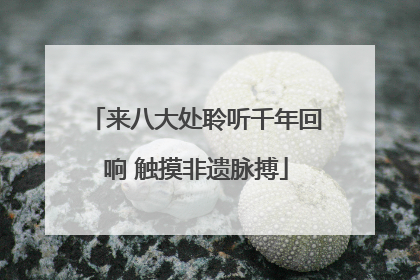 来八大处聆听千年回响 触摸非遗脉搏