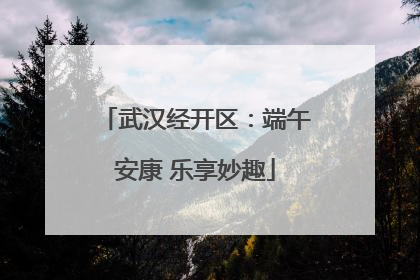 武汉经开区：端午安康 乐享妙趣
