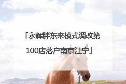 永辉胖东来模式调改第100店落户南京江宁