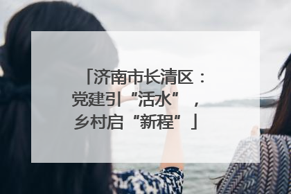 济南市长清区：党建引“活水”，乡村启“新程”