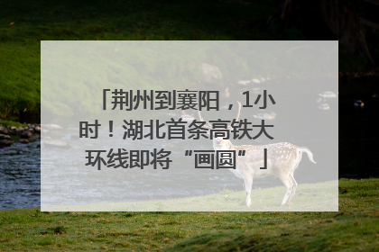 荆州到襄阳，1小时！湖北首条高铁大环线即将“画圆”