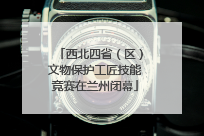 西北四省（区）文物保护工匠技能竞赛在兰州闭幕
