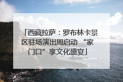 西藏拉萨：罗布林卡景区驻场演出周启动 “家门口”享文化盛宴