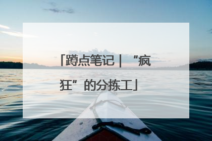 蹲点笔记｜“疯狂”的分拣工