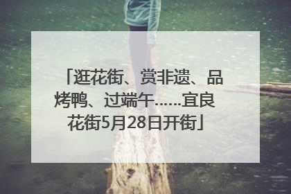逛花街、赏非遗、品烤鸭、过端午……宜良花街5月28日开街