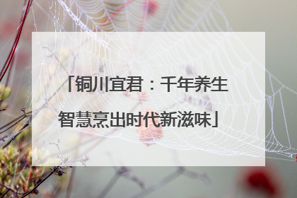 铜川宜君：千年养生智慧烹出时代新滋味