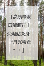 高质量发展能源行丨变电站变身“月光宝盒”！