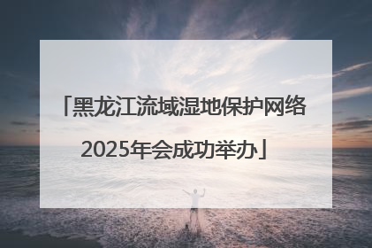 黑龙江流域湿地保护网络2025年会成功举办